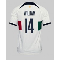 Camiseta Portugal William Carvalho #14 Visitante Equipación Mundial 2022 manga corta